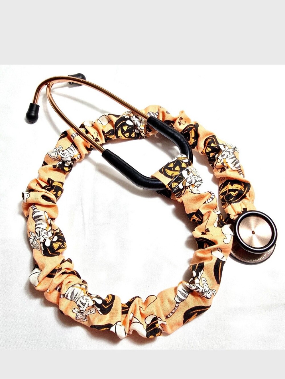 Tigger  Orange Fall Pumpkin Orange Stethoscope Cover